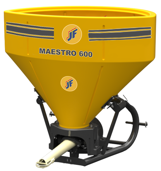 JF Maestro 600: Distribuidores de Fertilizantes, Calcário e Sementes (JF Máquinas)