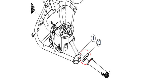 Fixador do Pendulo PSPP 603