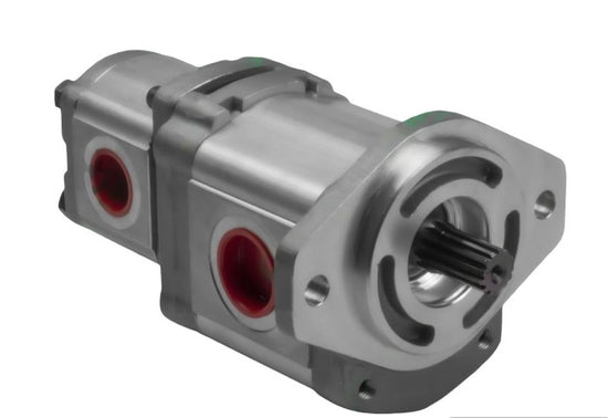 Bomba Hidráulica Dupla Mini Carregadeira de Engrenagens S17+S12 (Volvo)