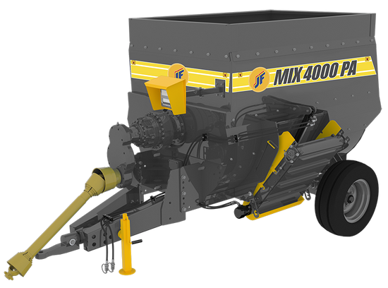 JF MIX 4000 PA (4m³) Misturador (JF Máquinas)