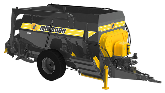 JF MIX 8000 (8m³) Misturador INOX (JF Máquinas)