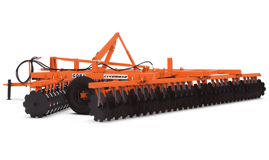 GDRA - Grade Destorroadora com Rodas Articulada (Controle Remoto) (Civemasa)
