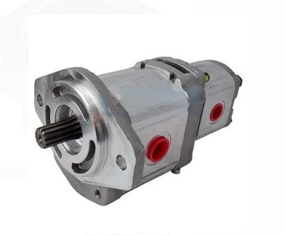 Bomba Hidráulica Dupla Mini Carregadeira de Engrenagens S17+S12 (Volvo)