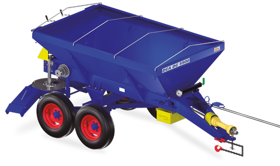 DCA DC 2500 / 5500 / 7500 – Distribuidor de Adubo Duplo Comando (Tatu Marchesan)
