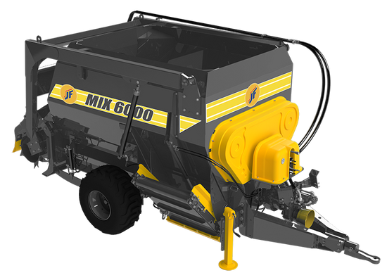 JF MIX 6000 (6m³) Misturador INOX (JF Máquinas)