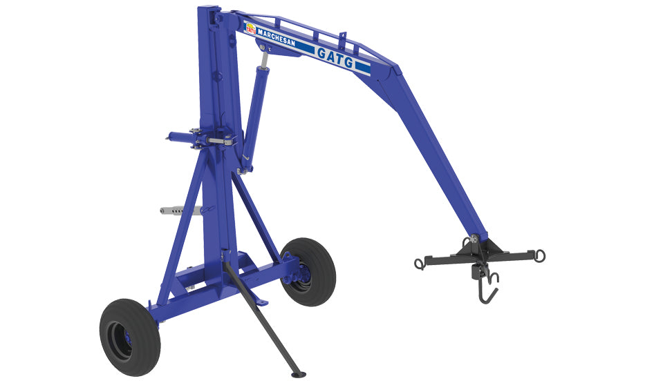 GUINCHO CAPACIDADE 2000 KG PARA TRATOR COM PNEU GIRATORIO COM ALONGADOR COR PRETO SEM CINTA DE ICAMENTO SEM KIT ELETRO H